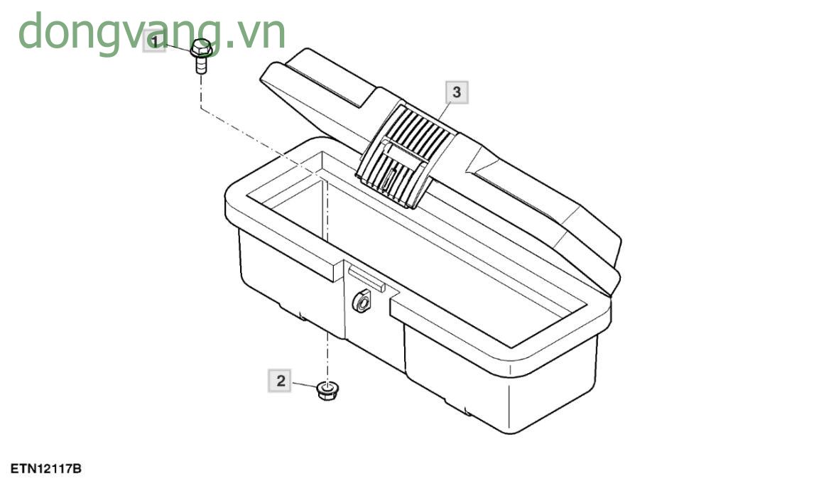 Toolbox, Plastic - ST766128